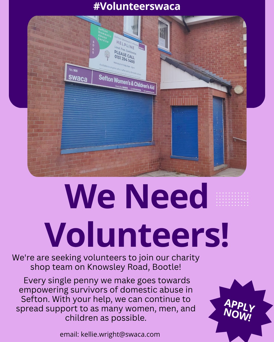 Sefton Women's and Children's Aid | Liverpool