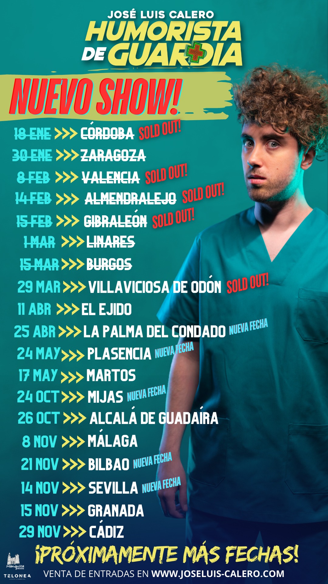 José Luis Calero - PRIMERAS FECHAS confirmadas del 2025!!! Muy prontito ...