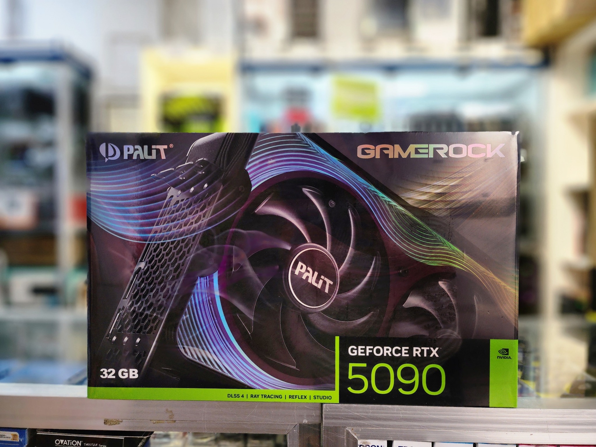 ? RTX 5090 – SOLD! ? The Palit GameRock RTX 5090 (32GB), one of 