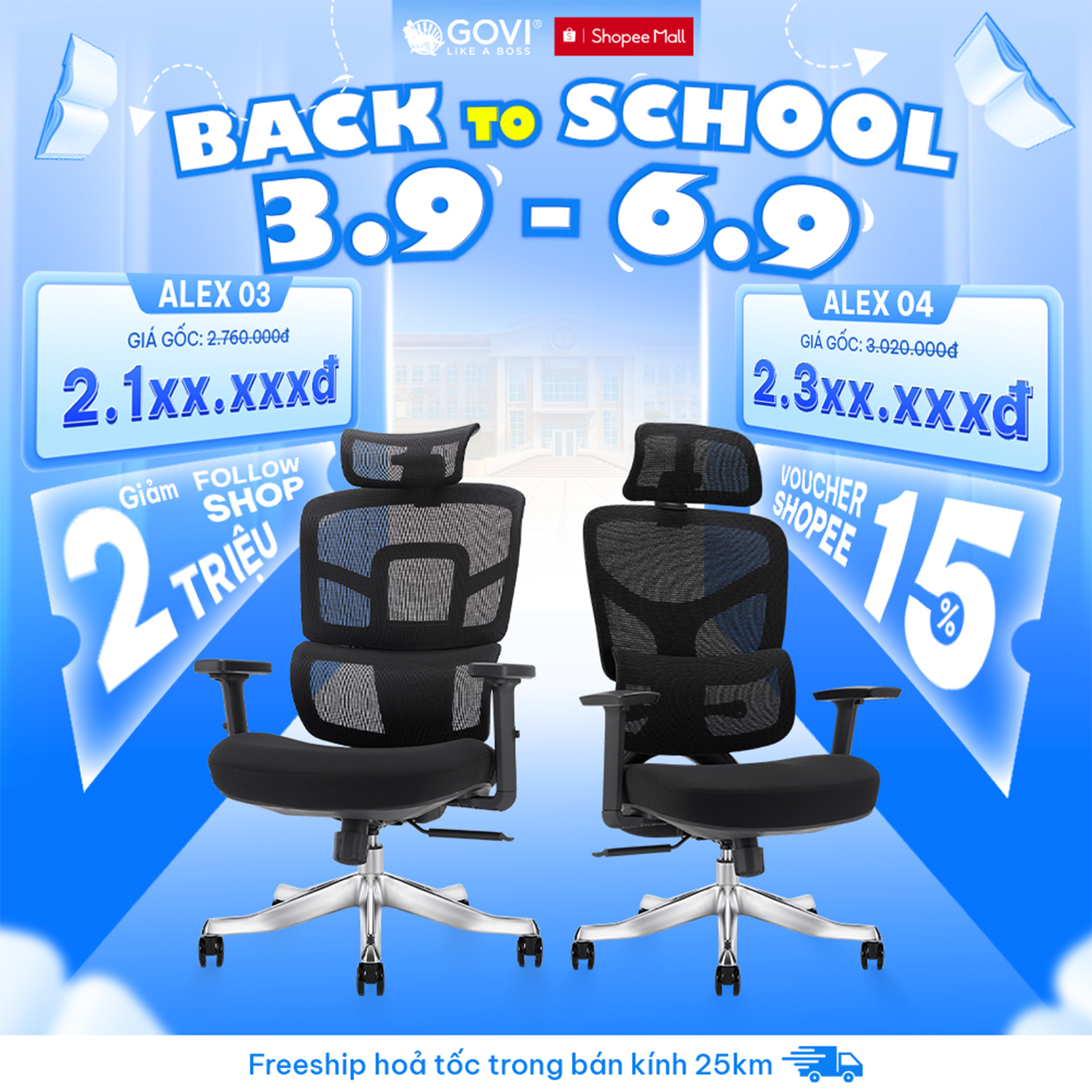 GOVI-Nội - 🔥🔥 BACK TO SCHOOL 3.9 - 6.9 | GOVI ĐỒNG HÀNH CÙNG MÙA TỰU ...