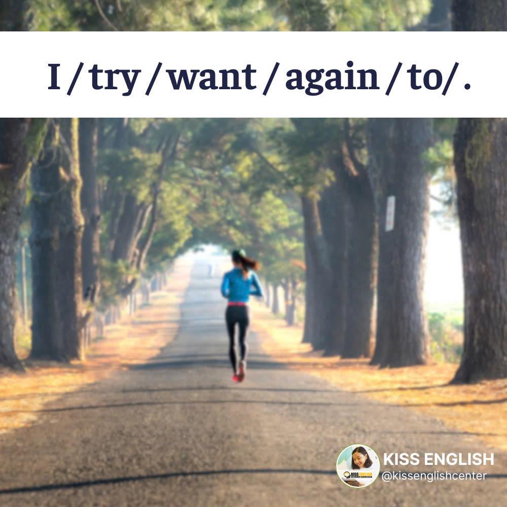KISS English - Sắp xếp từ thành câu có nghĩa 😊... | Facebook
