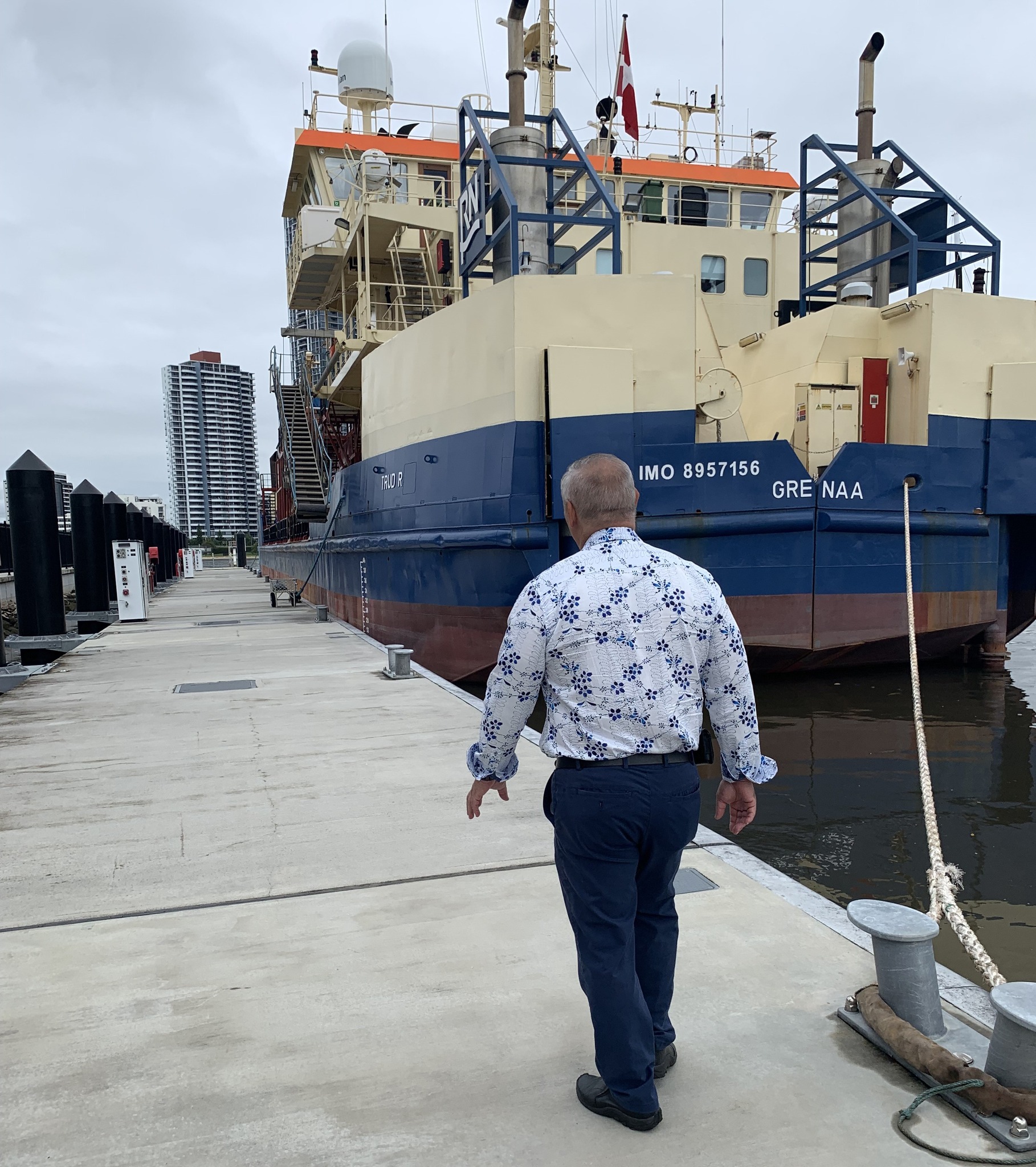 Mayor Tom Tate - Sand pumping works to begin 🚢 Offshore... | Facebook