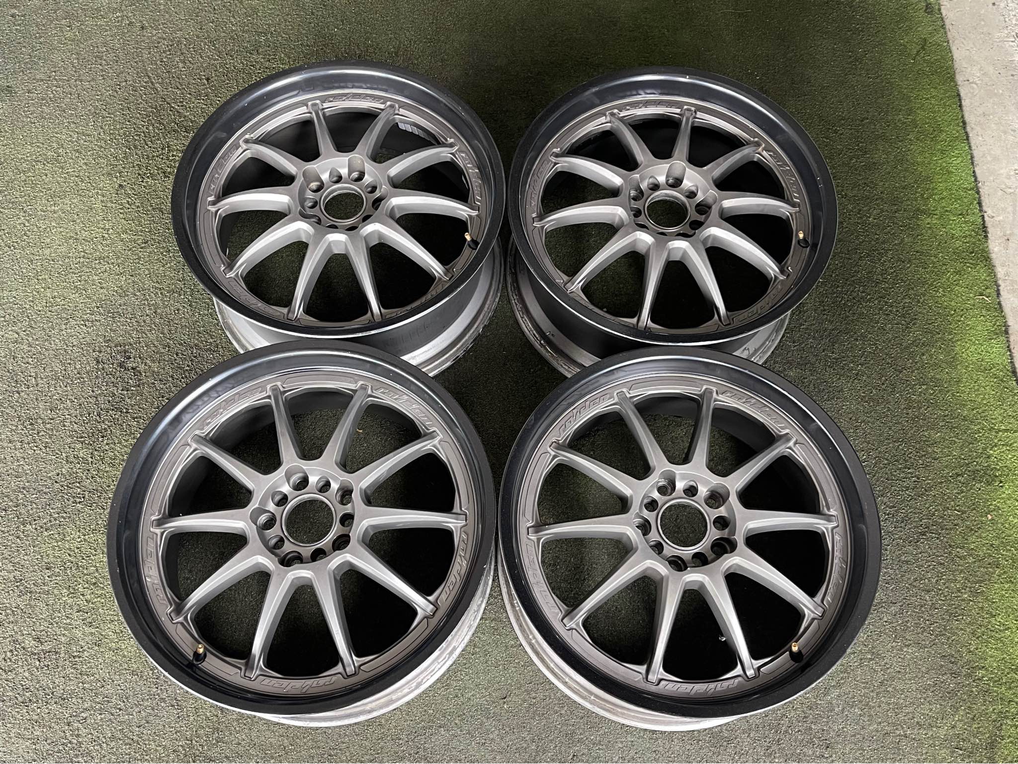 ล้อLENSO RAIDEN SUPERแท้🔥ขอบ18กว้าง8:5ET45หุบๆไม่ล้น - Car Wheels ...