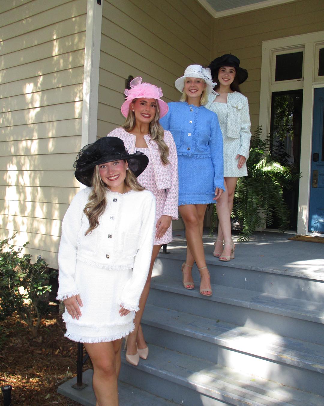Homecoming suits now available at our Junior store 🌸🌷