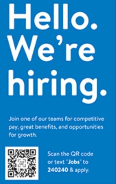 💙 We're Hiring at Store 5813! 💙 Join our team as a Overnight Temporary ...