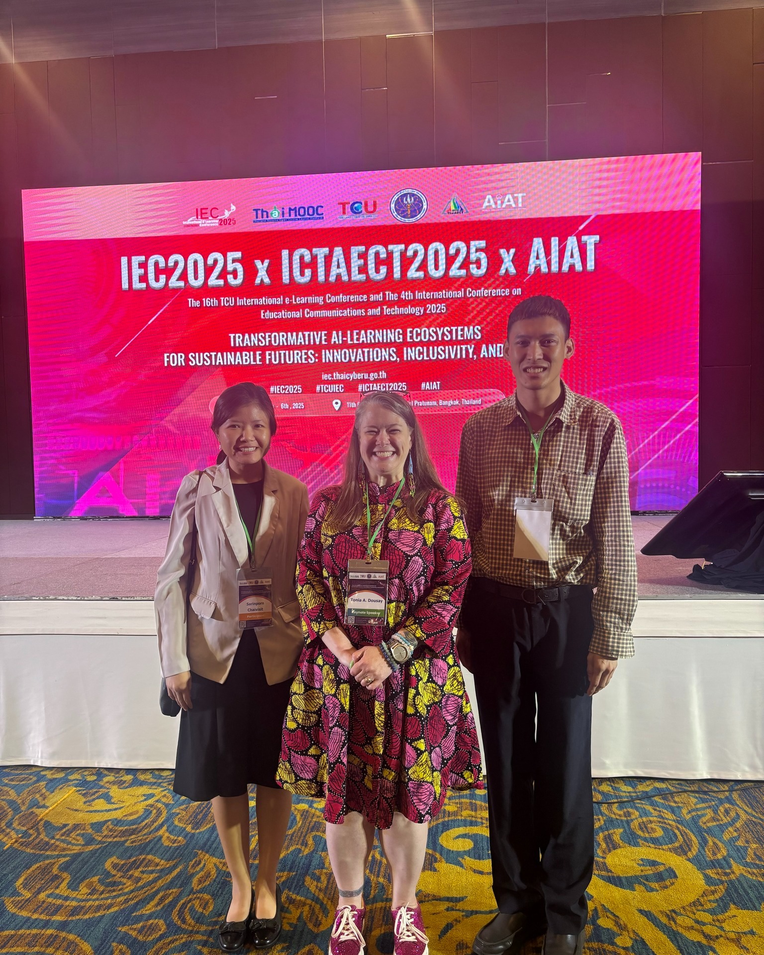 🌏 AECT President Dr. Tonia Dousay recently delivered the keynote at the ...