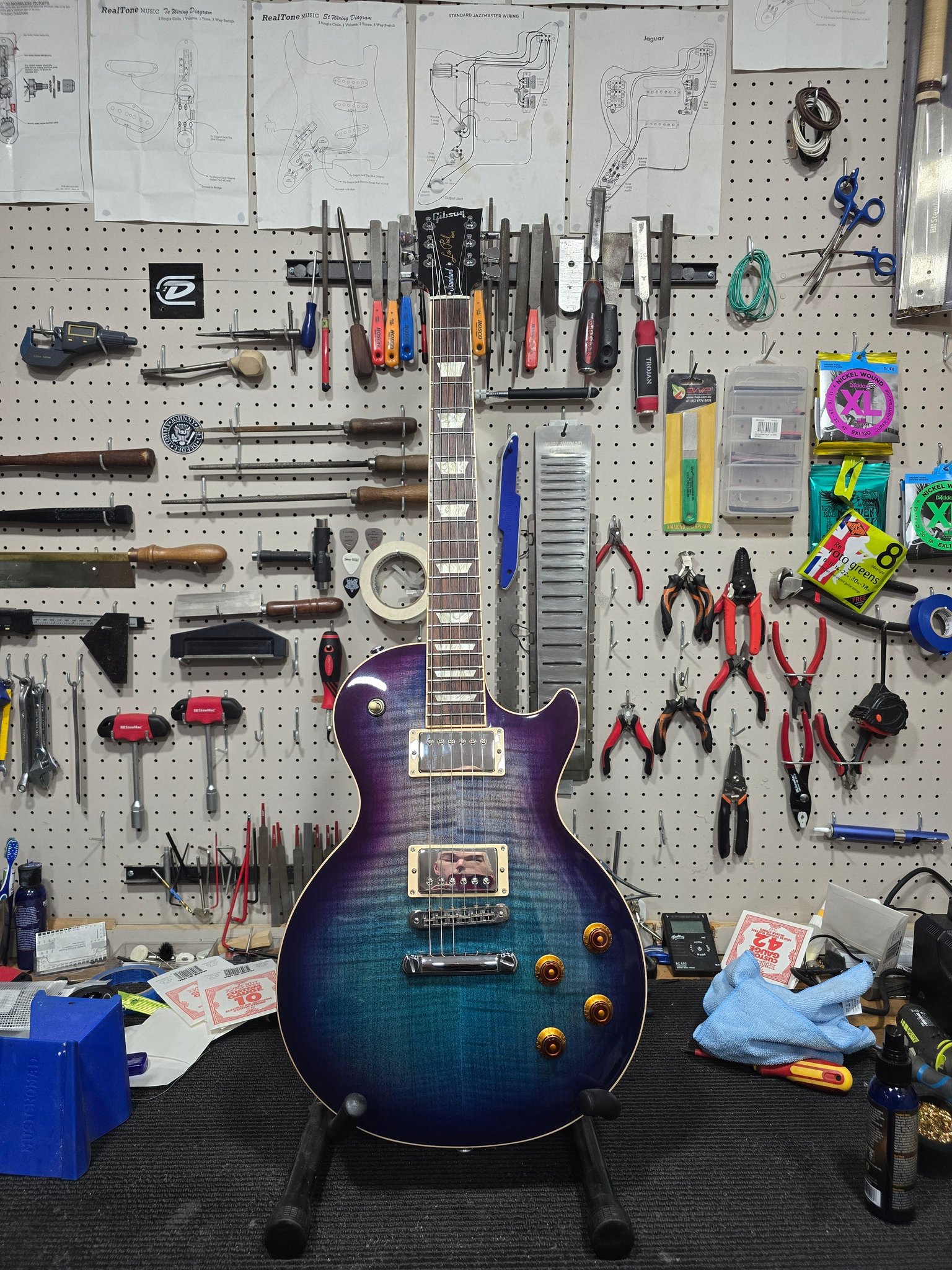 For sale K.garage lespaul custom Good working condition 2ndhand