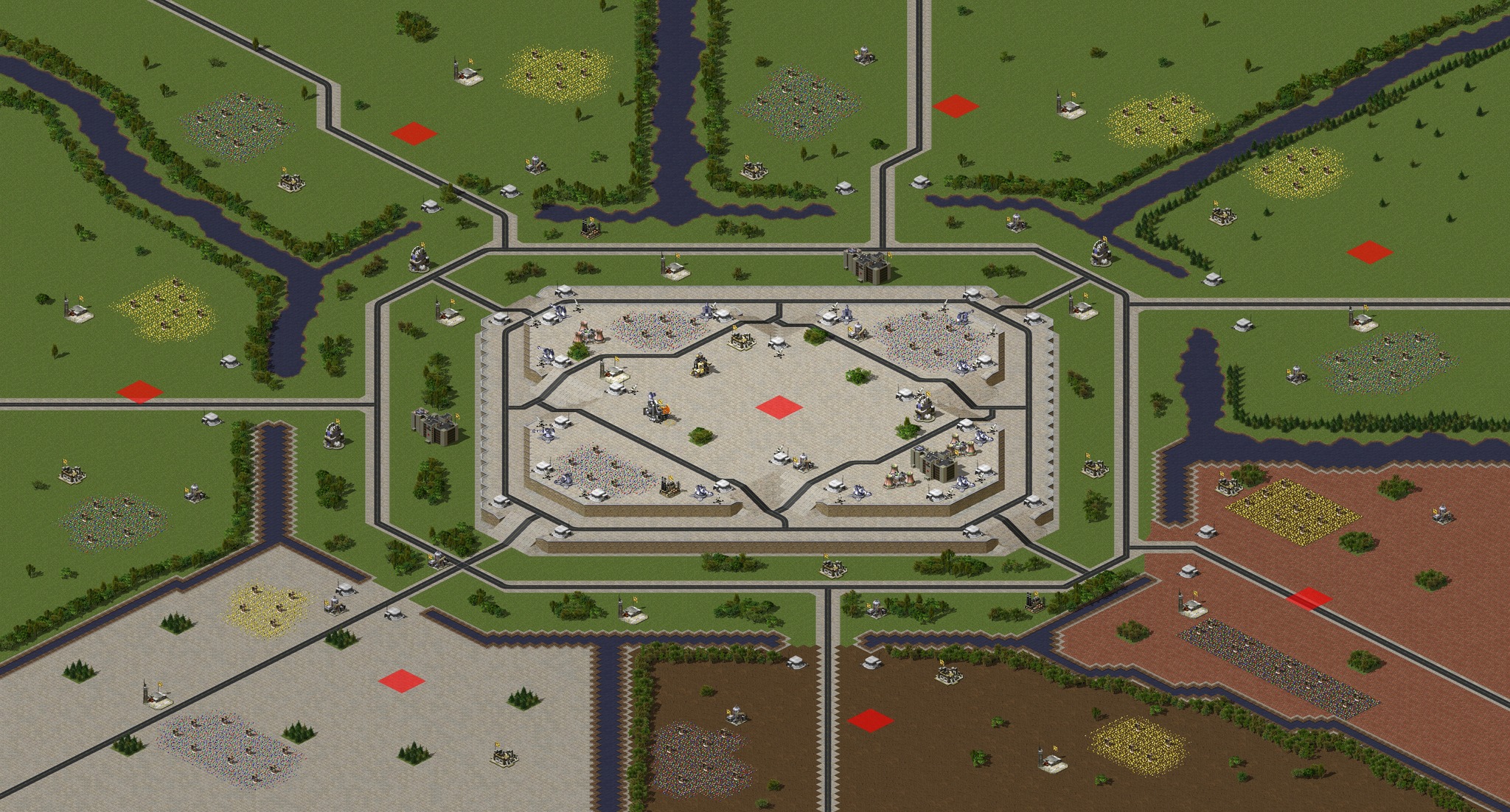 surrounded v3.0 by AP (yuri)... - Bank of Maps for RA2 and YR | Facebook