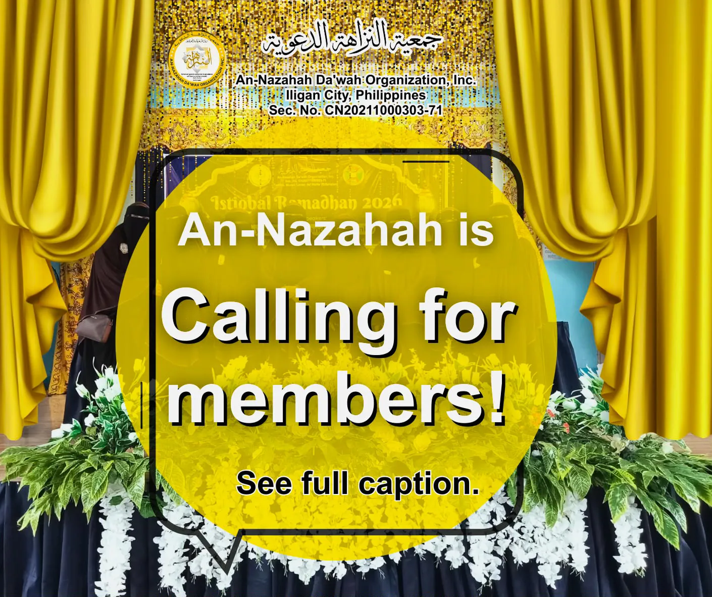 WE ARE RECRUITING SISTERS FOR DA‘WAH WORK An-Nazahah Da‘wah ...