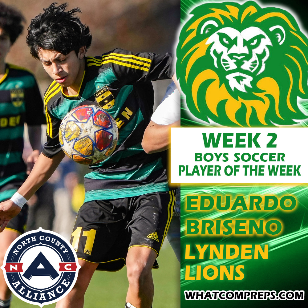 Whatcom - Congratulations to Lynden junior Eduardo Briseno on being ...