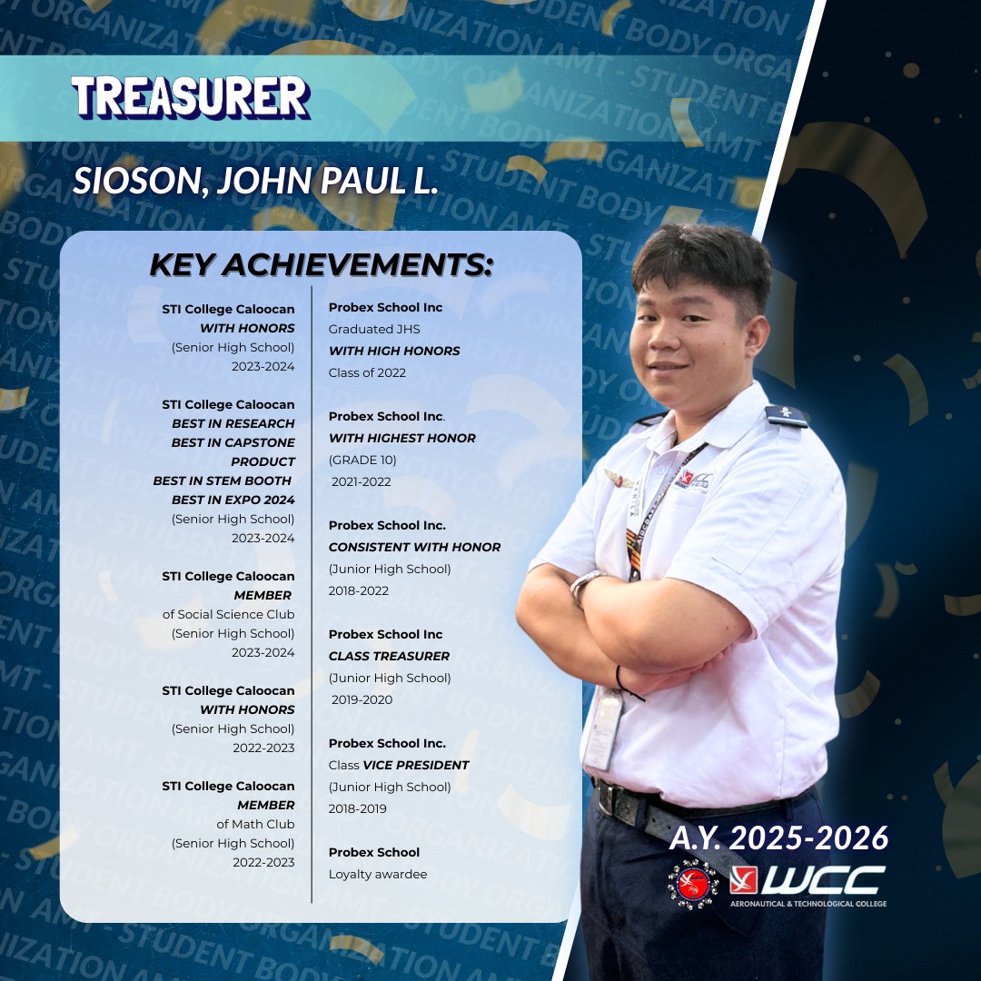 WCC ATC... - WCC ATC Student Body Organization - North Manila