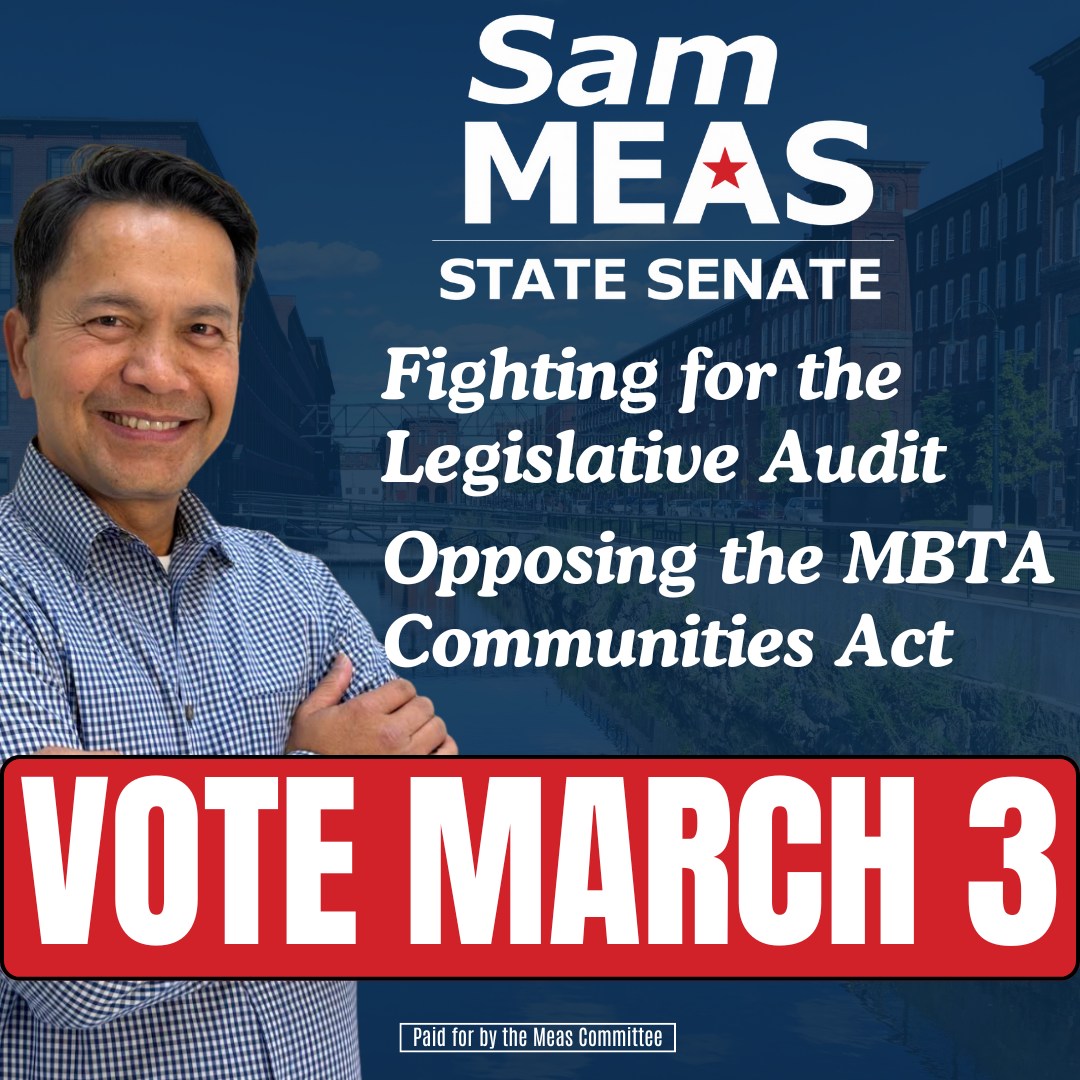 Sam Meas Candidate for First Middlesex State Senate | Lowell MA