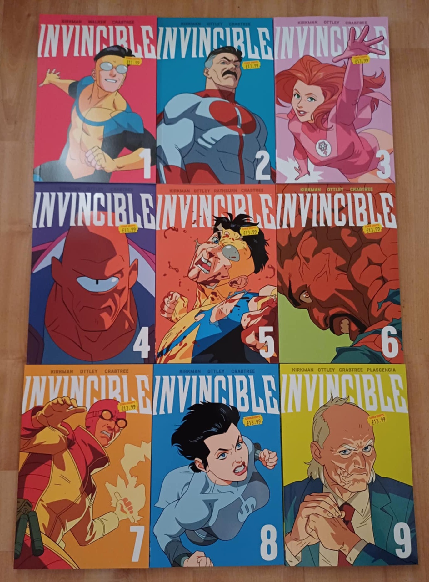 Comix - 💥 INVINCIBLE Graphic Novels Volumes 1 to 9 - restocks back on ...