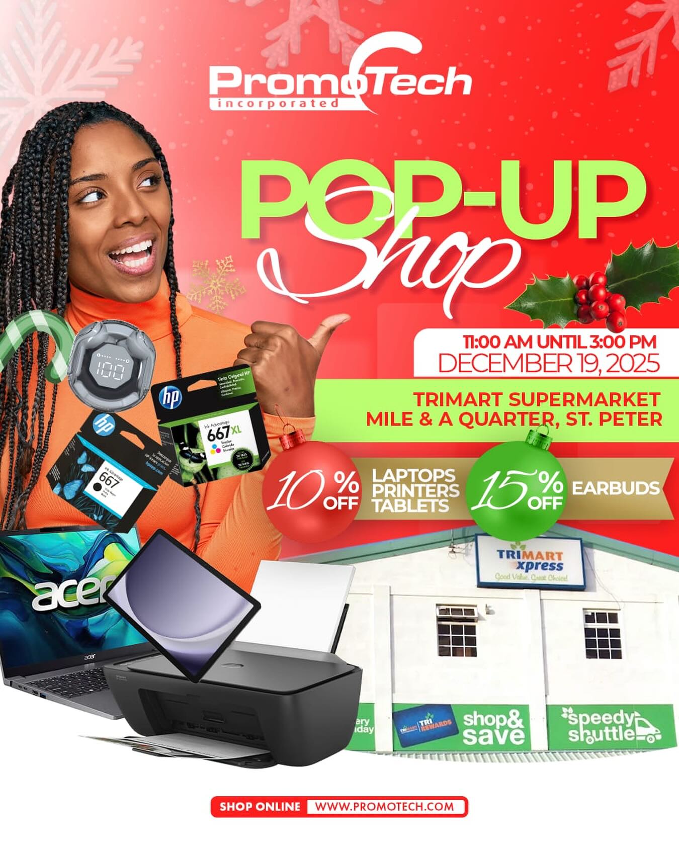 Promotech - POP-UP SHOP ALERT! 🎄 Promotech is popping up just in time ...