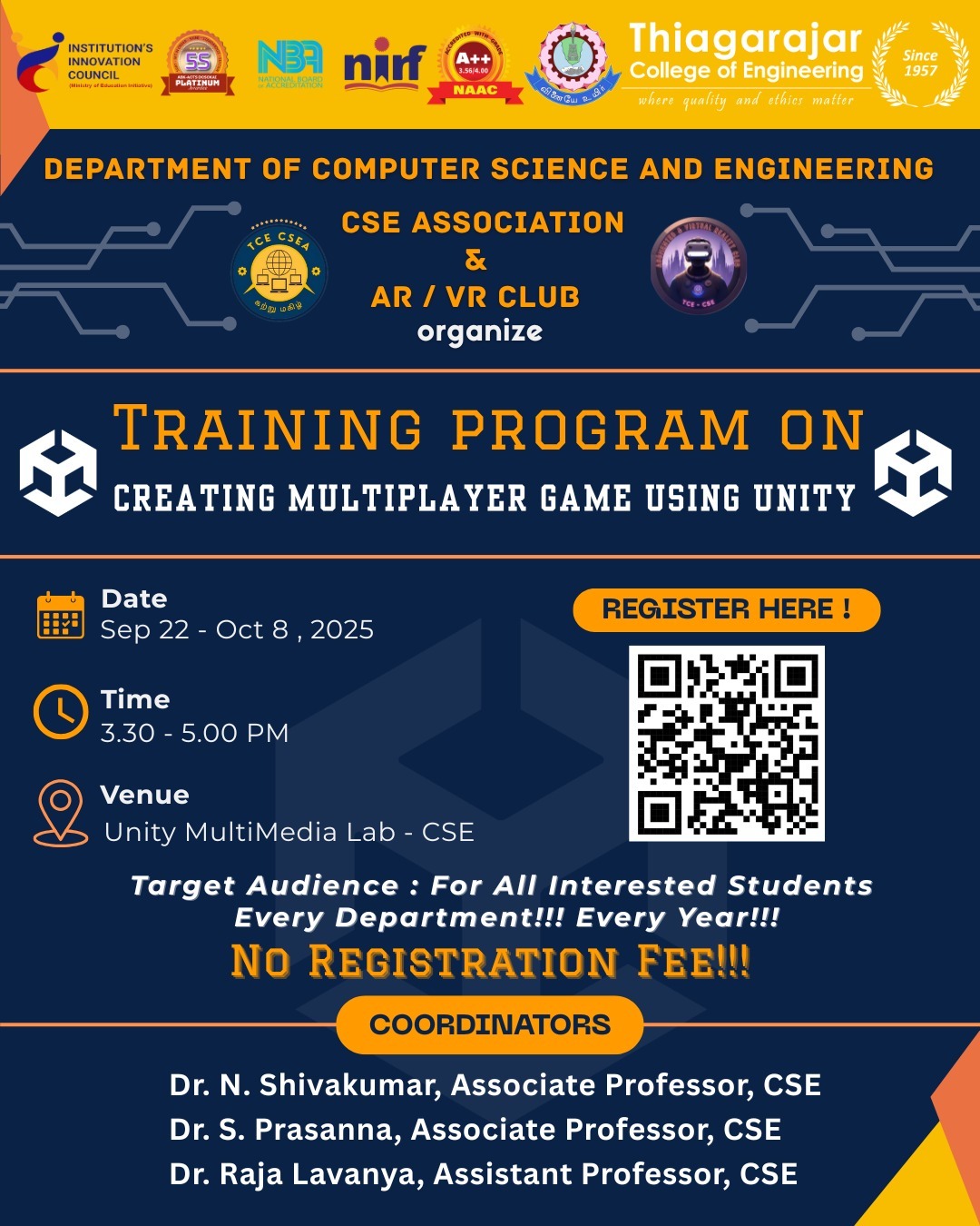 Thiagarajar - 🚀 Department of Computer Science and Engineering ...