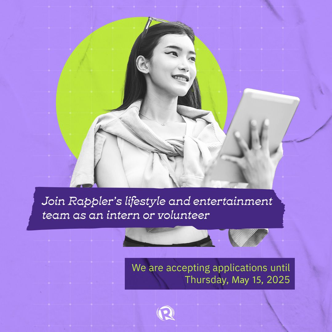 Rappler - Always on top of the latest trends and entertainment stories ...