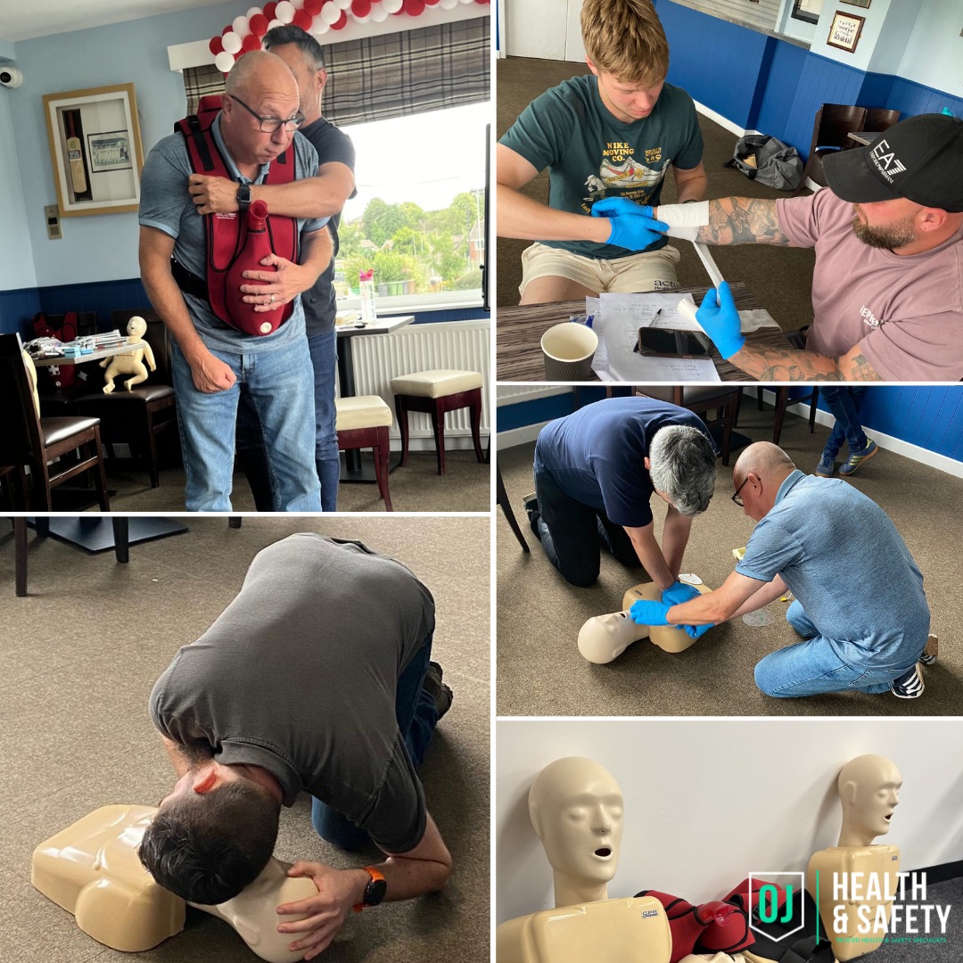 OJ - Behind the scenes of an Emergency First Aid Course Learn life ...