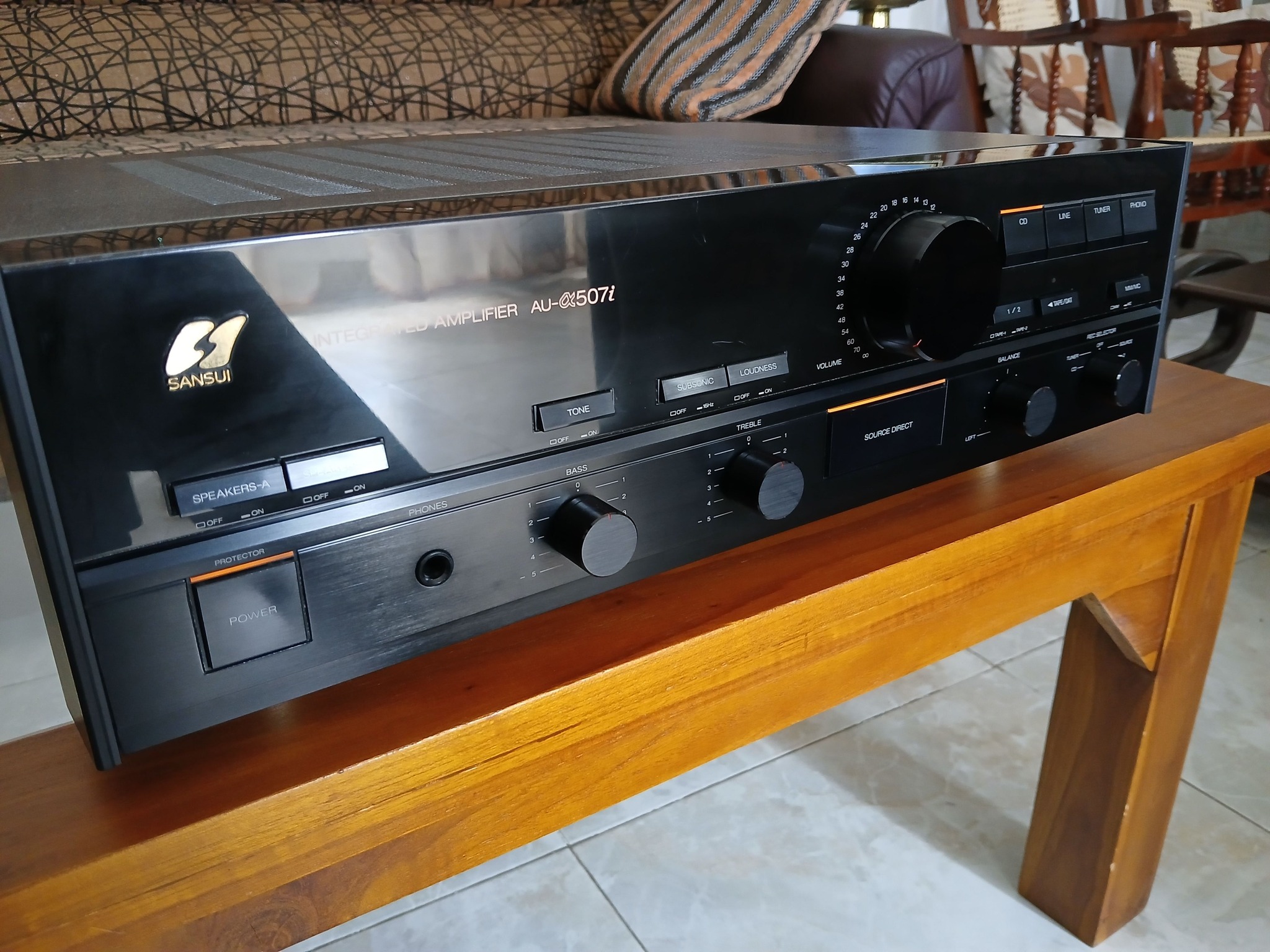 Sansui au-alpha 507i integrated amplifier for sale. Excellent