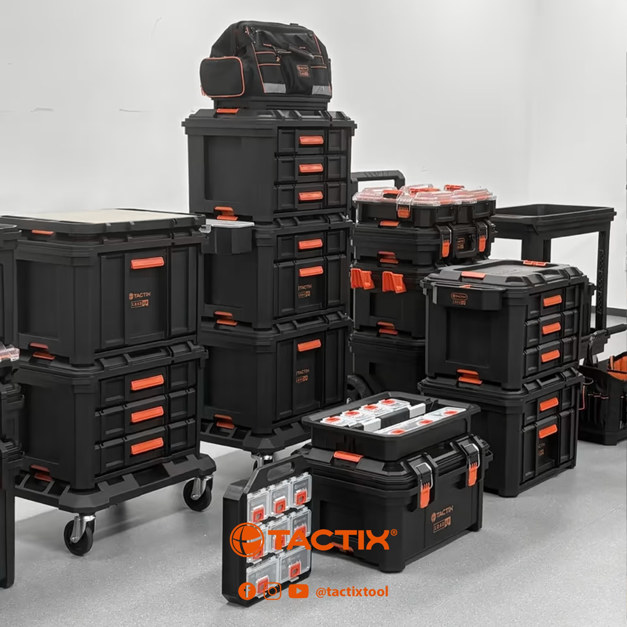 Tactix tool storage and organization system