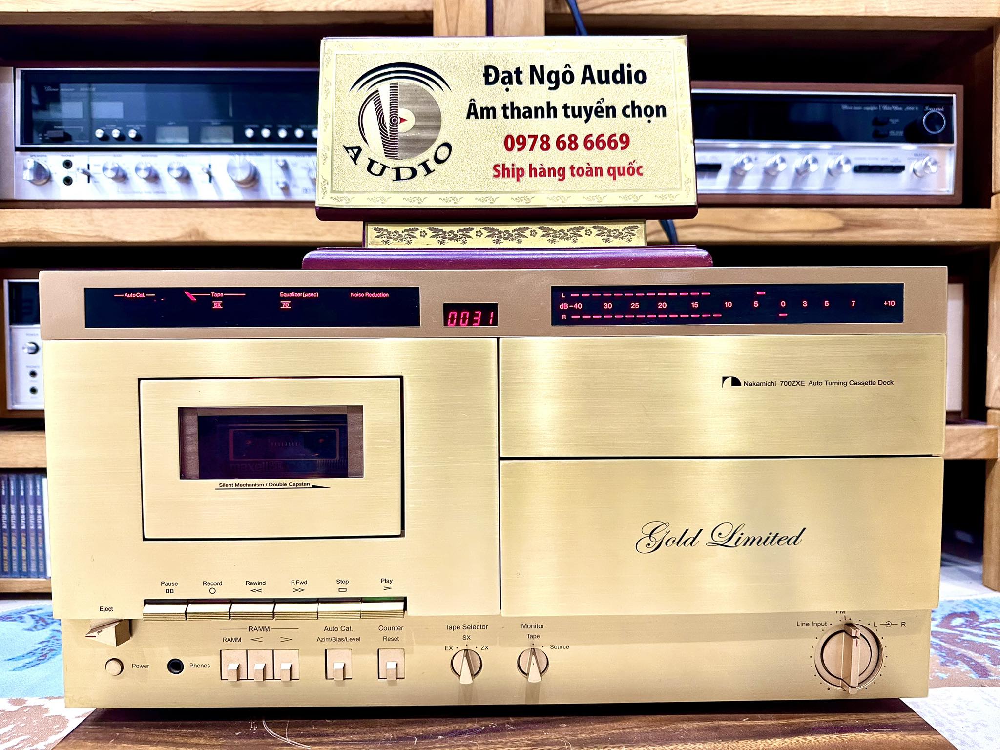 NAKAMICHI-700ZEX(Gold Limited)