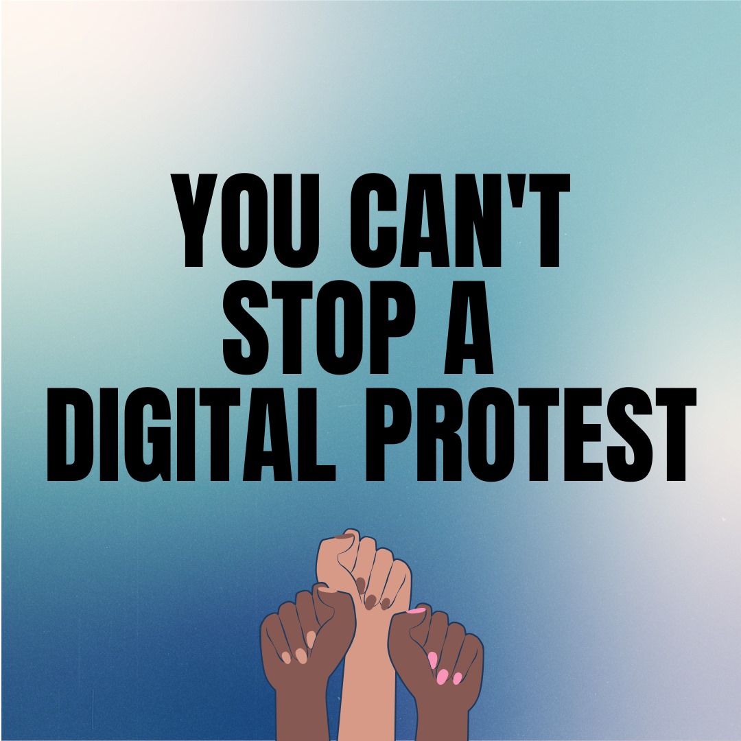 🏾 You can't stop a digital protest..... - The People Police | Facebook