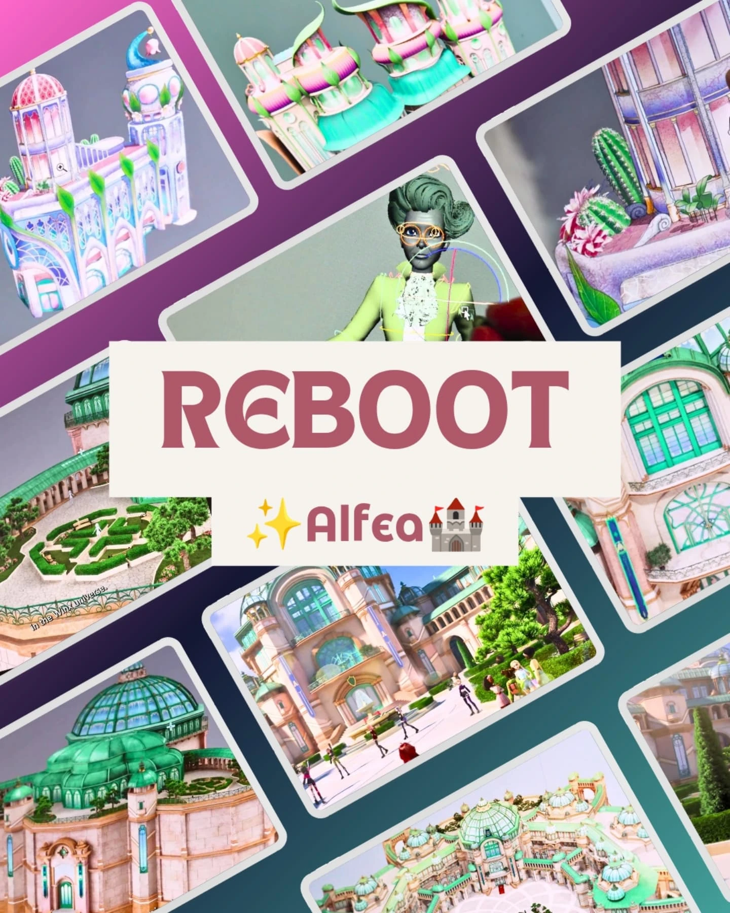 Winx Club All - Winx Club Reboot Alfea Building design... | Facebook