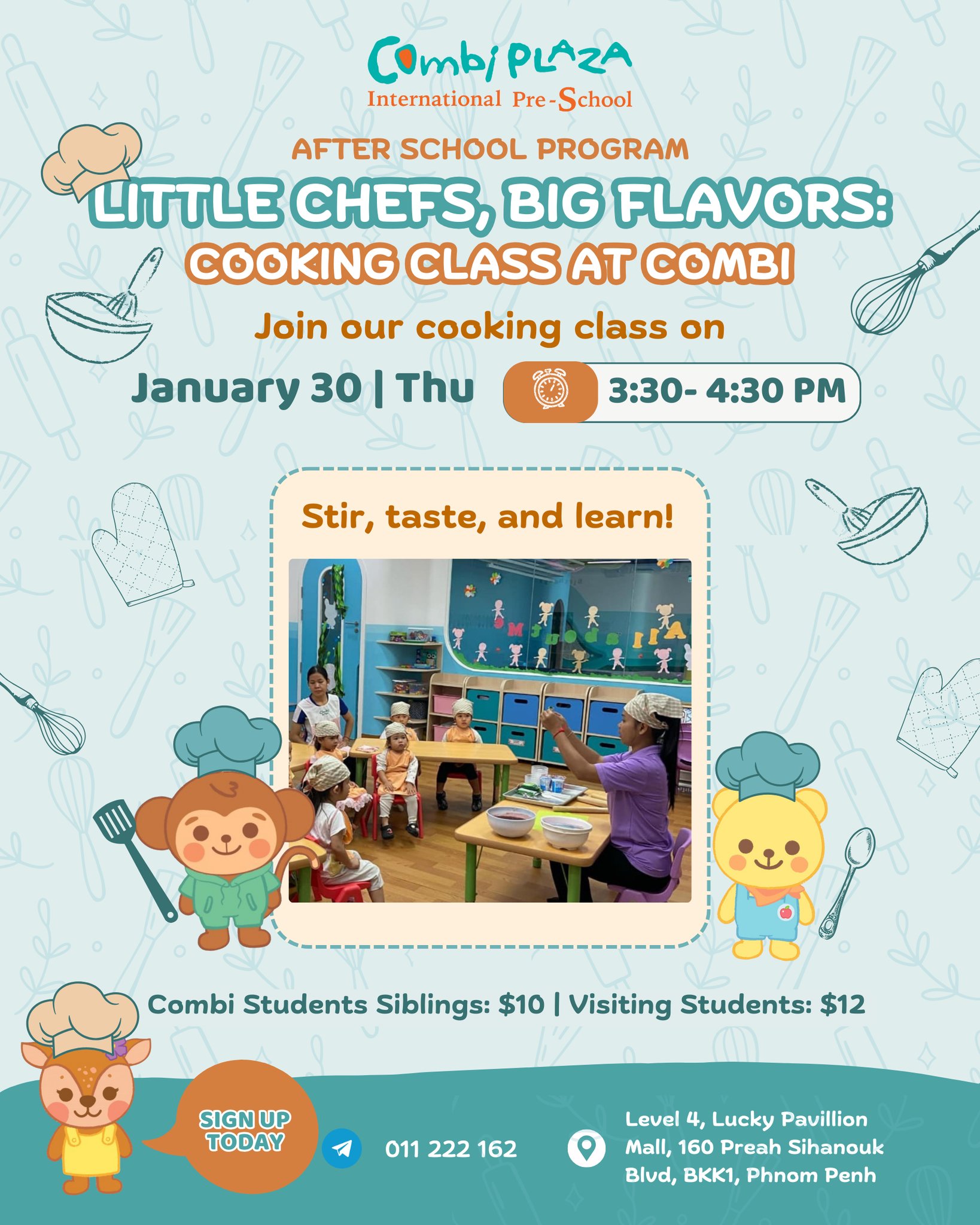 Combi - 🍳 Masterchef Juniors - After School Program 🍴 Join us for a ...