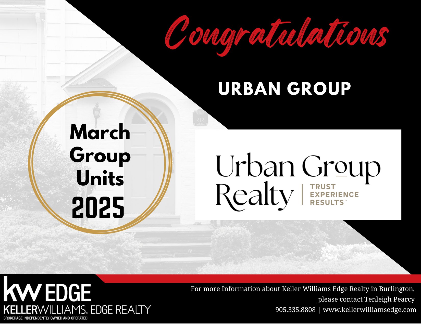 Keller Williams Edge Realty, Brokerage - Congratulations Bright Realty ...