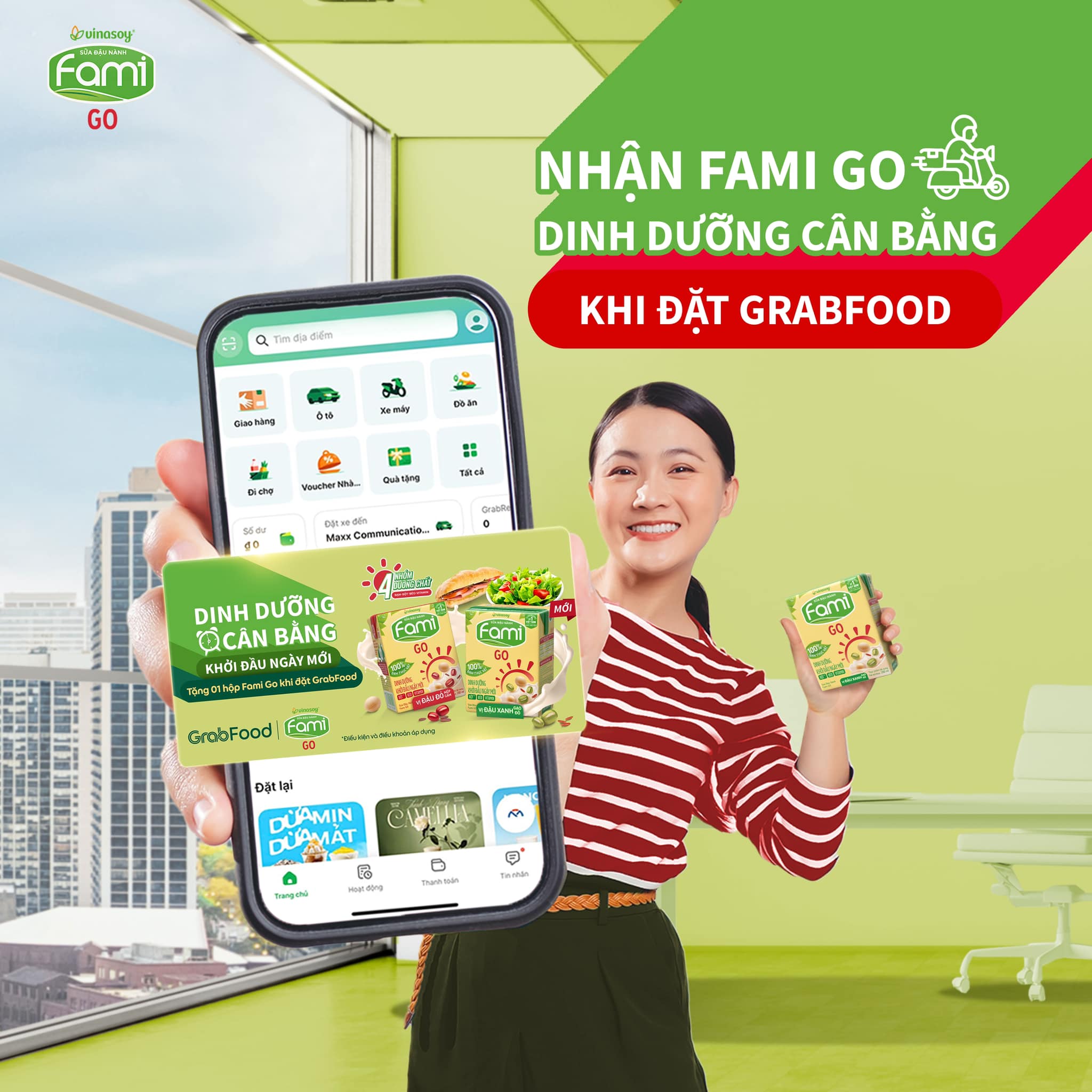 Nhà - 🎁 NHẬN NGAY 1 HỘP FAMI GO – DINH DƯỠNG CÂN BẰNG KHI ĐẶT GRABFOOD ...