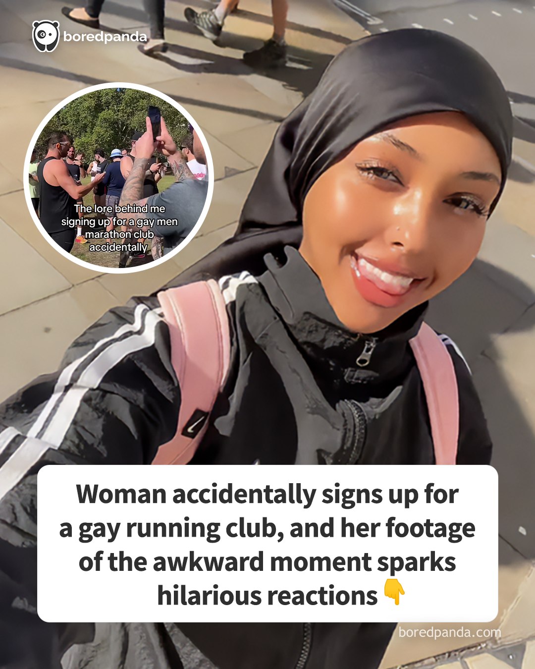 Lmao Mommy - Woman accidentally signs up for a gay running... | Facebook
