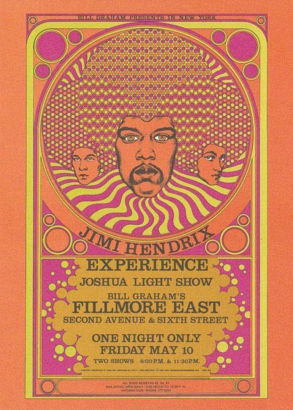 On February 21, 1968 The Jimi Hendrix Experience performed two