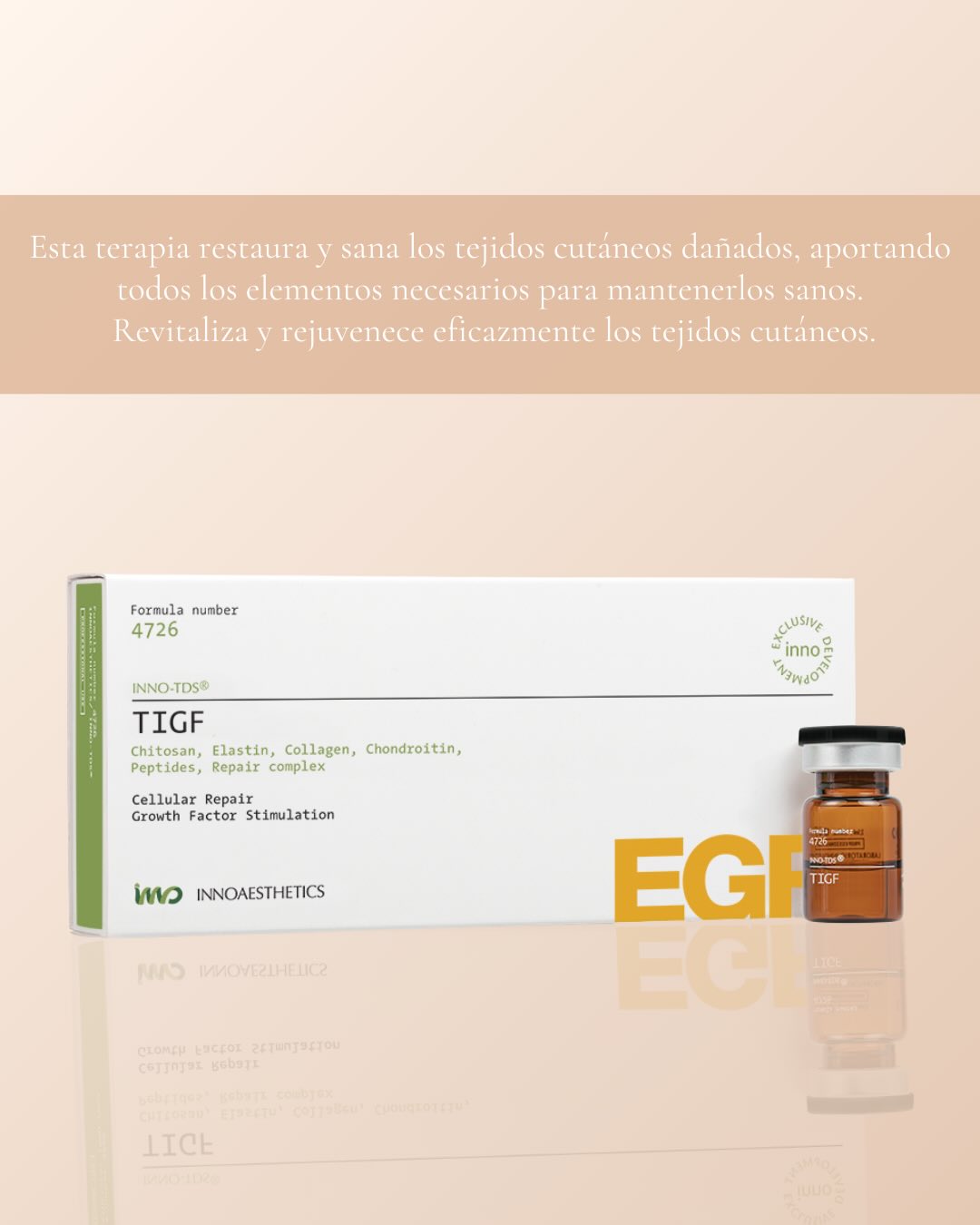 INNO-TDS® TIGF + EGF Dale a tu... - Innoaesthetics Hn | Facebook