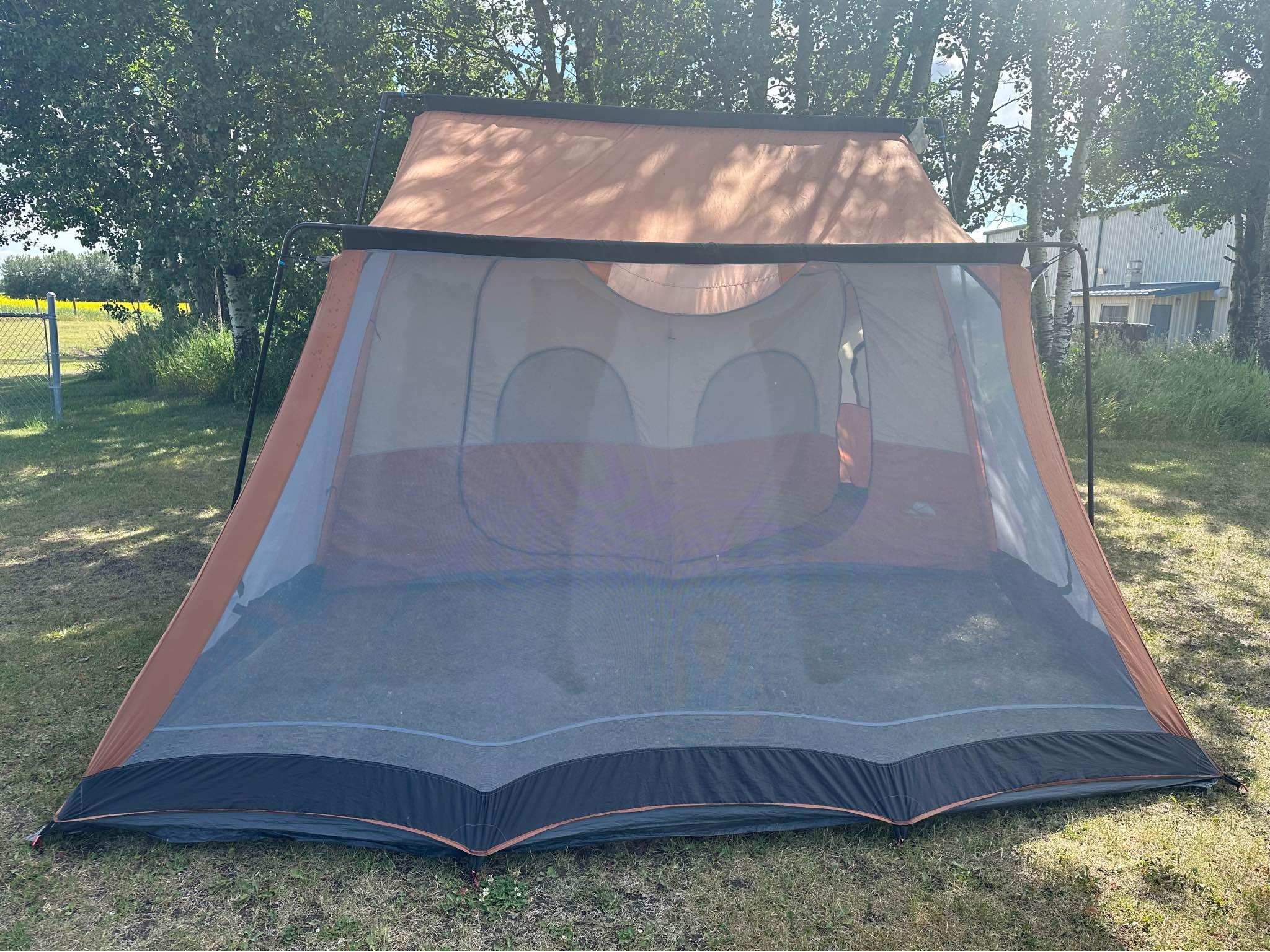 selbstaufblasbare zelte COMETX Faltbare Camping Isomatte Ultraleichte Aufblasbare Matratze Tragbare Reisematte Luftkissen Faltmatratze für Zelt Reise Farbe:Anthrazit-Metallic Shipping Template_ Thought I would try