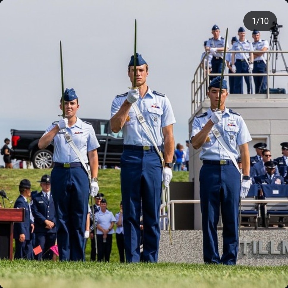 The DrillMaster - USAF Academy cadets courtesy @usafacommandant ⚠️This ...