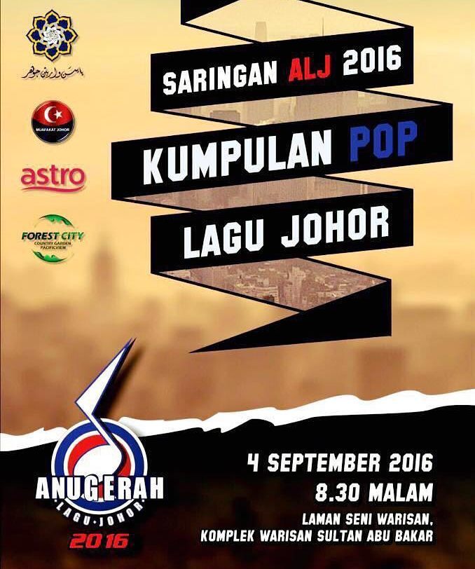 Media Johor Anugerah Lagu Johor Ekspresi Kecintaan Tanah Air Melalui Melodi Dan Bait2 Kata Indah Sebuah Lagi Program Hebat Kelolaan Ywj Jomm Beramai2 Kita Meriahkan Suasana Saringan Kategori Band Pop Laman