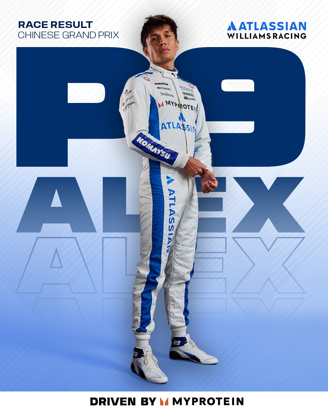 BoxzaRacing - อเล็กซ์ อัลบอน อังศุสิงห์ ยอดนักขับรถสูตรหนึ่งชาวไทย ฉลอง ...