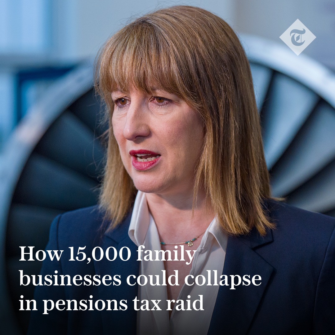Telegraph - 💷 Rachel Reeves’s pensions raid could drive thousands of ...