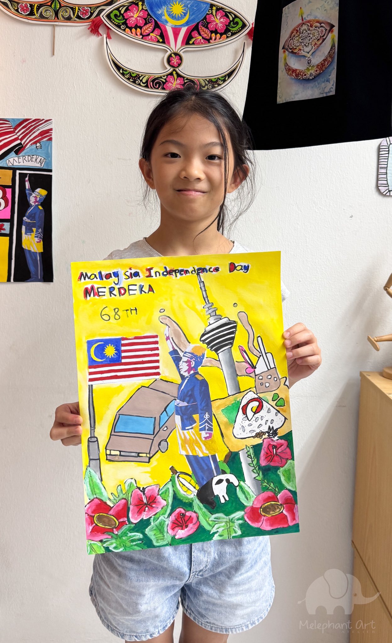 Melephant - Title: Happy Merdeka 2025 – 68 Years of Freedom! 2025 国庆日 · ...