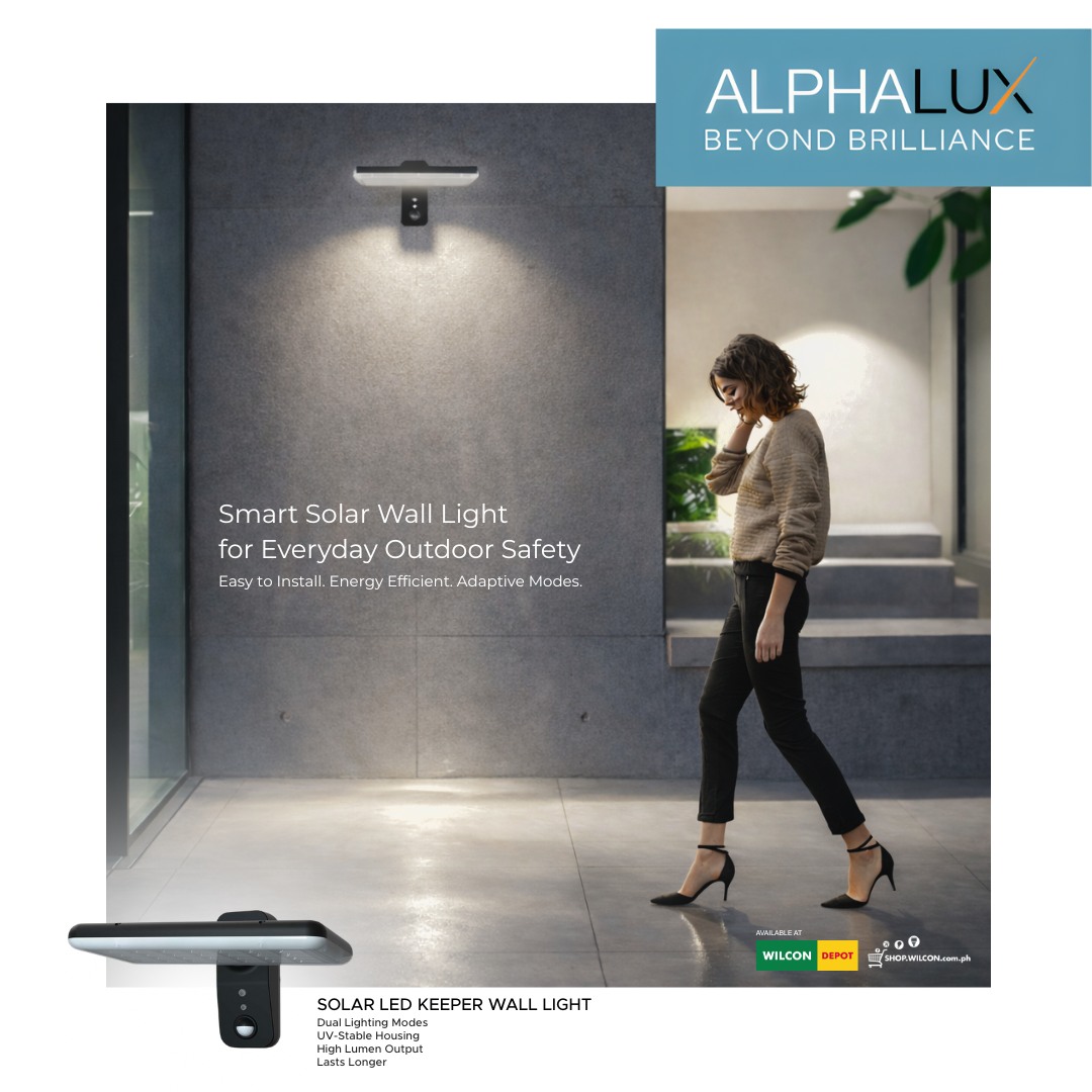 Wilcon Depot - Smart and eco-friendly, Alphalux Solar LED... | Facebook