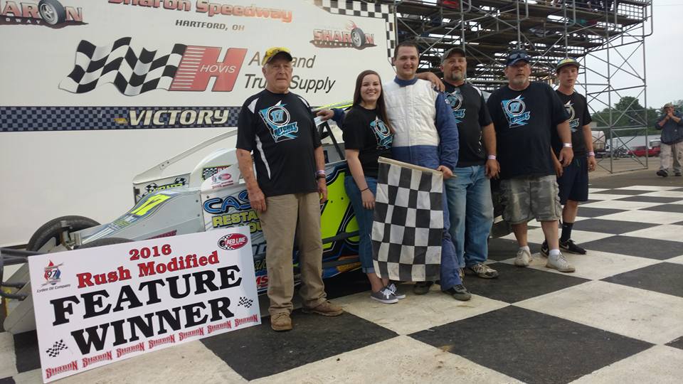 Brandon Ritchey wins his... - RUSH Sportsman Modified Series