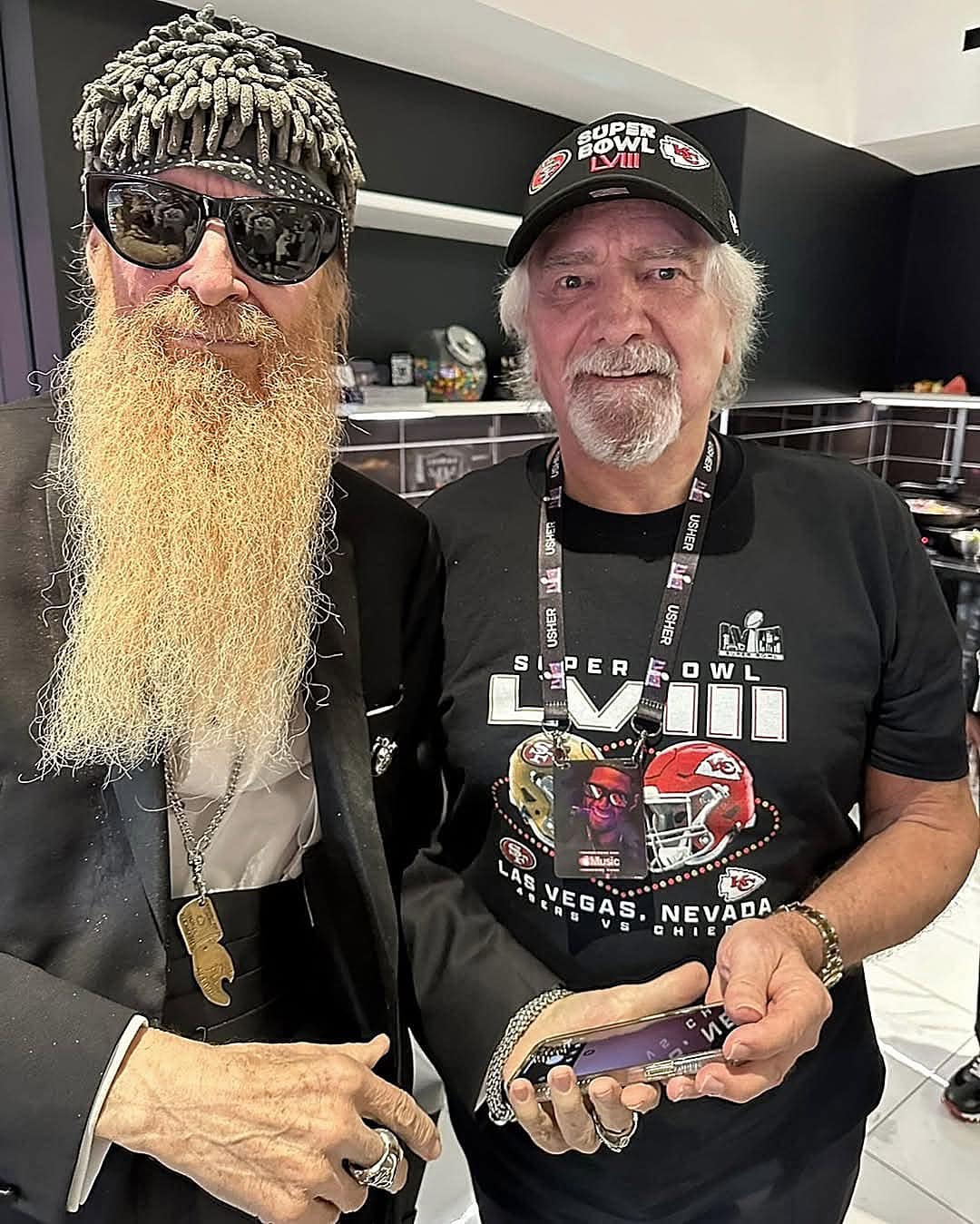 Black Sabbath Fans Worldwide - Billy Gibbons of ZZ Top with Geezer ...