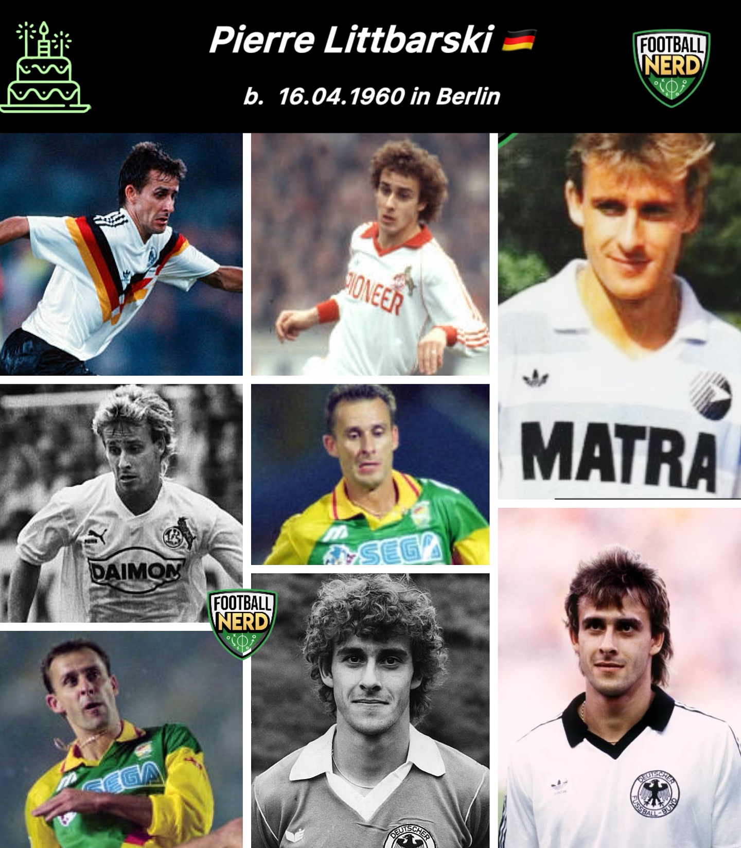 All the best to 1990 World Cup winner, Pierre Littbarski, who