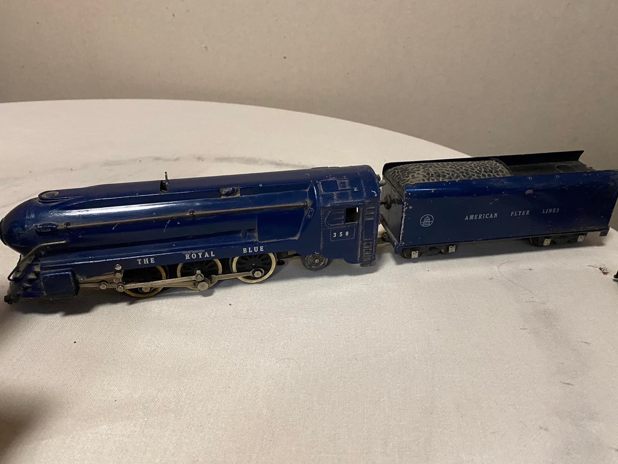 American Flyer Engine #4000 With 2 Cars at Davenport 2016 as T70