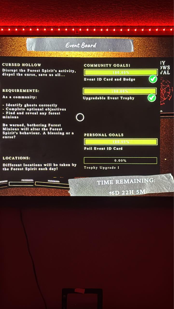 Phasmophobia | How do I do the trophy upgrade | Facebook