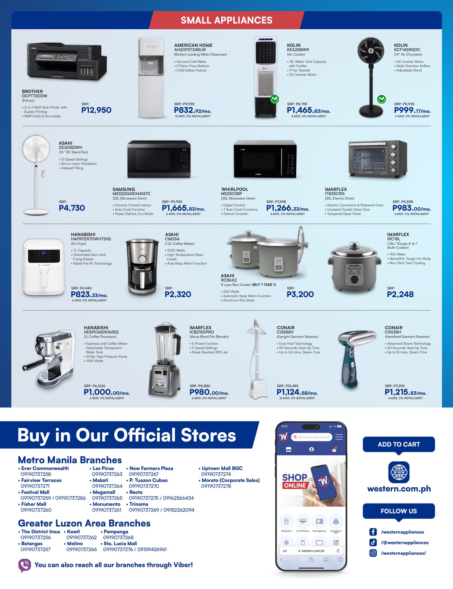Western Appliances - Join our Alohappy Summer Raffle promo from March 1 ...