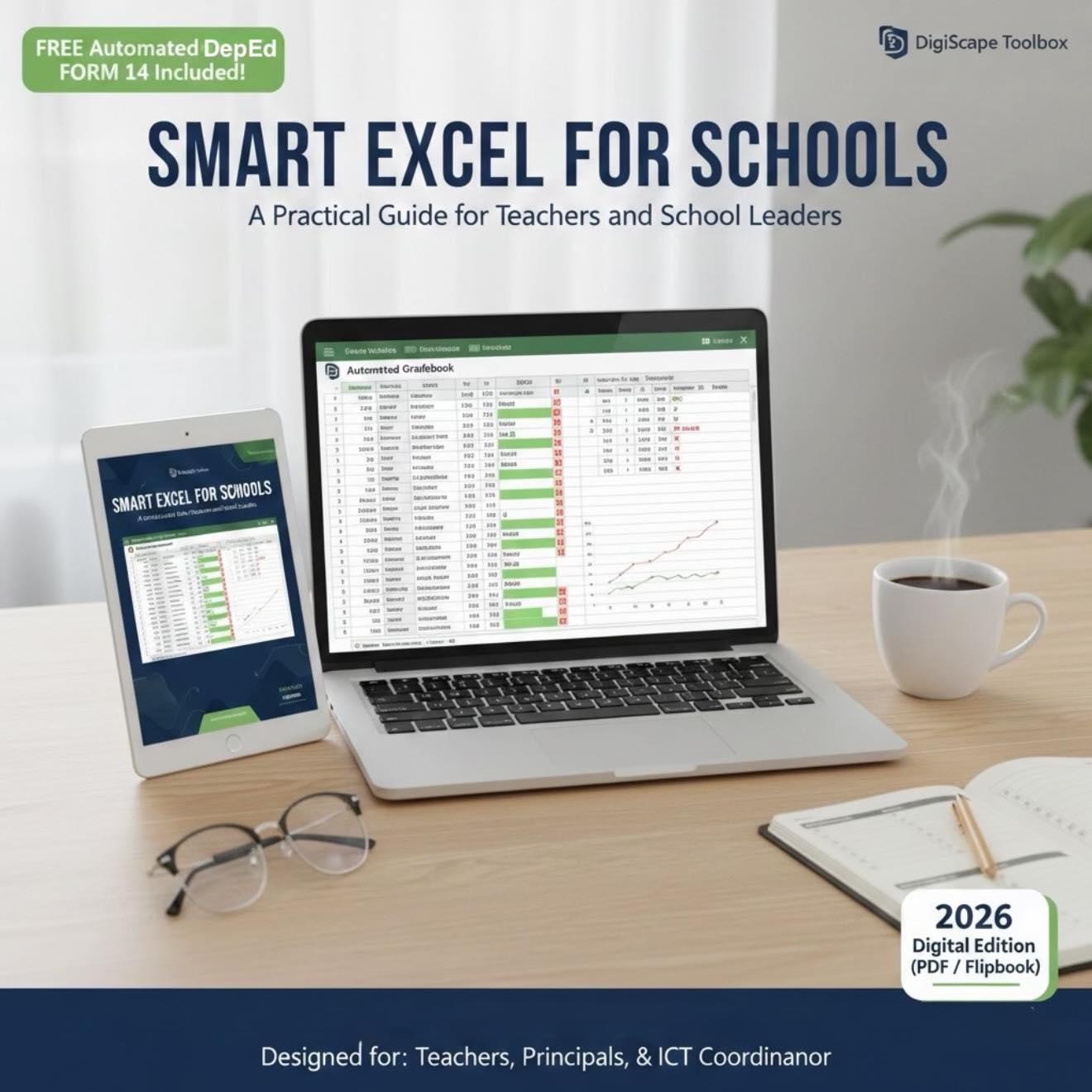 DigiScape - 📘 SMART EXCEL FOR SCHOOLS: The Ultimate Teacher’s Digital ...