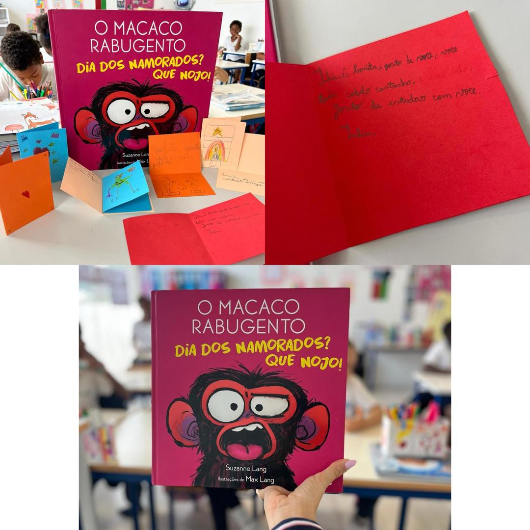 Pequenos - A turma do 1.º ano aproveitou a leitura divertida do livro ...