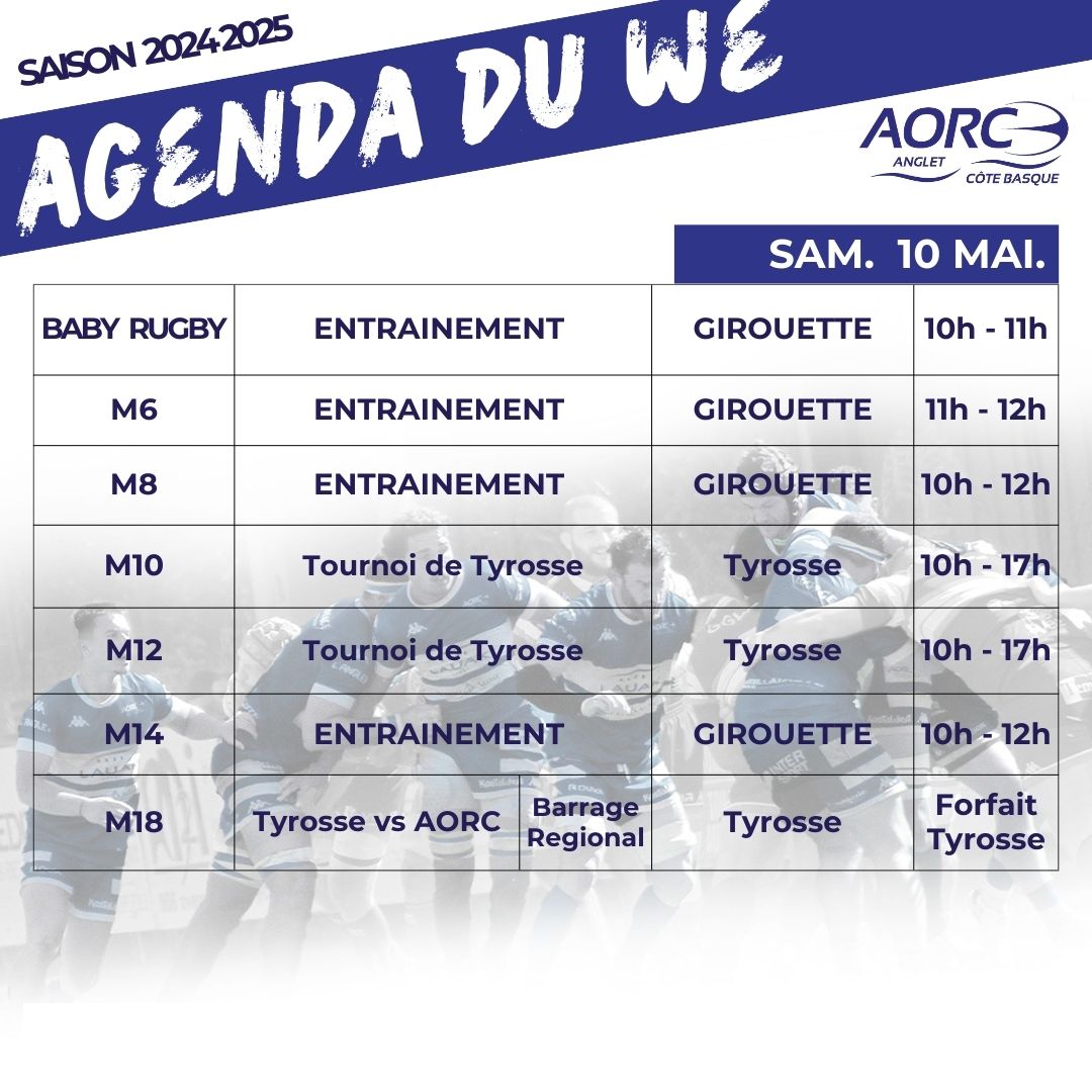 Anglet Olympique... - Anglet Olympique Rugby Club - AORC