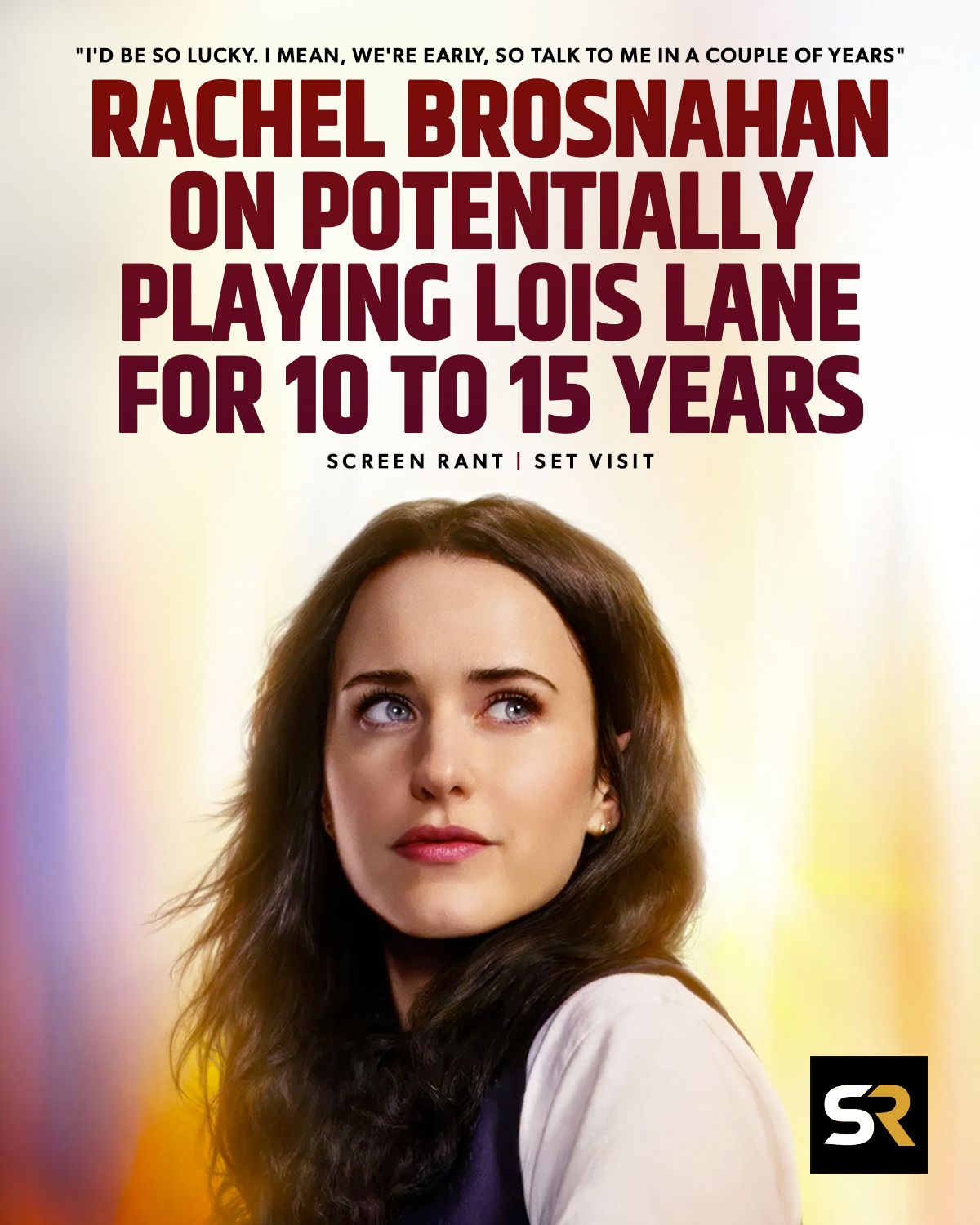 Screen Rant - ICYMI: #Superman's Rachel Brosnahan shared... | Facebook