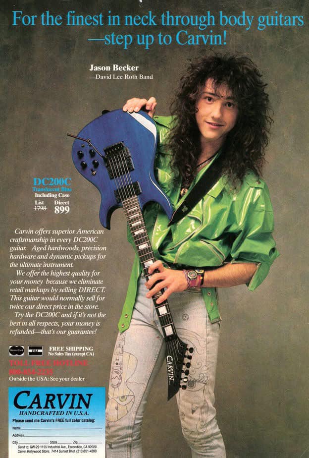 How many of you have a Jason Becker tribute guitar? Show them off